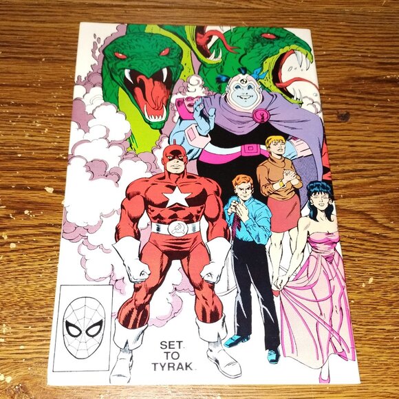 Official Handbook of Marvel Universe Update '89 #7 Set to Tyrant - Picture 2 of 3